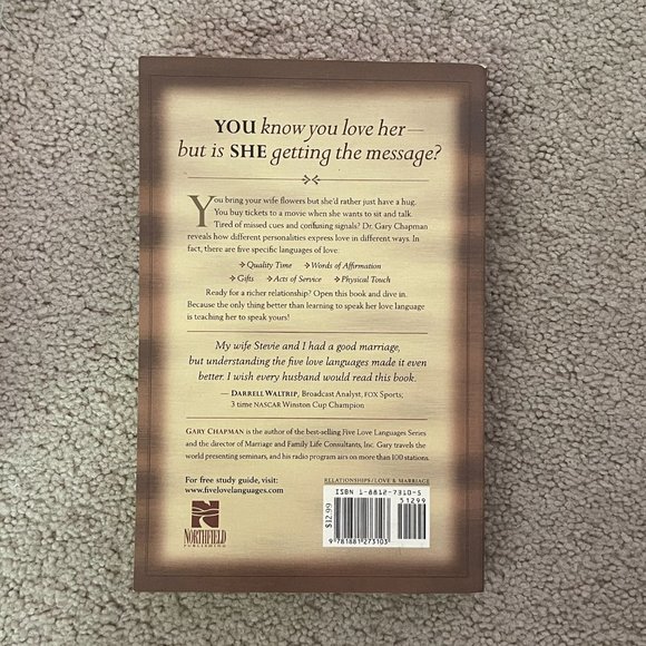 The Five Love Languages Men's Edition Gary Chapman - Picture 2 of 2